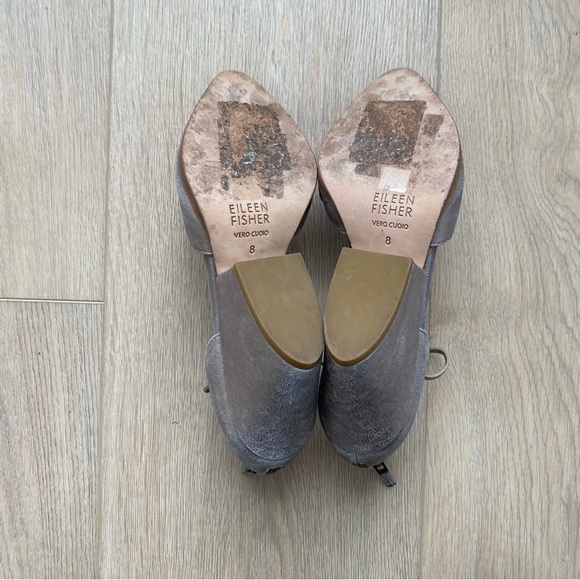 Eileen Fisher Ghillie Rope Pump Block Heel - Picture 5 of 7